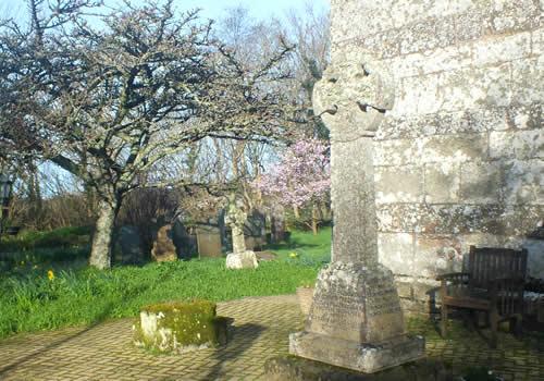 War Memorial at St Colan Parish Church Photo Gallery Image - War Memorial at St Colan Parish Church